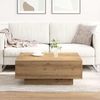 vidaXL Couchtisch Artisan-Eiche 80 x 80 x 31 cm 862998 Bild 4