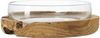 Leonardo TERRA Schale mit Teaksockel 39 cm - A Bild 4