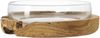 Leonardo TERRA Schale mit Teaksockel 39 cm - A Bild 3