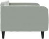 vidaXL Tagesbett Hellgrau 90x190 cm Samt 354099 Bild 4