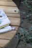 Teakholz Garten-/Beistelltisch - bene living - Burton rund Ø 60 cm Bild 4
