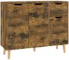 vidaXL Sideboard Räuchereiche 90x30x72 cm Holzwerkstoff 326821 Bild 2