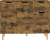 vidaXL Sideboard Räuchereiche 90x30x72 cm Holzwerkstoff 326821 Bild 3