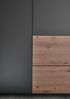 Kleiderschrank >Filberto< in Graphit - 182x210x59cm (BxHxT) Bild 3