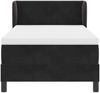 vidaXL Boxspringbett mit Kopfteil Schwarz 90 x 200 cm Samt 3340426 Bild 7