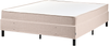 Boxspringbett ohne Kopfteil Stoff COUNTESS 160 x 200 cm Beige Bild 5