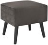vidaXL Nachttische 2 Stk. Grau 40 x 35 x 40 cm Samt 276386 Bild 4