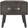 vidaXL Nachttische 2 Stk. Grau 40 x 35 x 40 cm Samt 276386 Bild 5