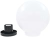 vidaXL LED-Gartenleuchten 2 Stk. Kugelförmig 25 cm PMMA 50655 Bild 5