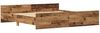 vidaXL Bettrahmen mit Kopfteil Altholz 203 x 203 x 50 cm Holzwerkstoff 3329303 Bild 4