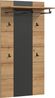 Home affaire Garderobenpaneel REHAT, TOPSELLER!, Höhe 145 cm, Hutablage, 4 Haken, Garderobenstange (1 St, in verschiedenen Farben erhältlich), Paneel, Wandboard, Garderobe, Garderobenleiste, Garderobenboard Bild 3