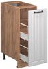 Apothekerschrank Fame-Line Weiß Landhaus 30 cm , AP Marmor Vicco Bild 5