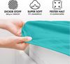 Jacobson Spannbettlaken PREMIUM 200 g/m² Jersey aus 97% Baumwolle & 3% Elasthan, Extra dichtes Bettlaken mit maximalem Halt Bild 3