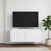 vidaXL Wandmontierter TV-Schrank Weiß 78,5 x 41 x 30 cm Holzwerkstoff 898345 Bild 4
