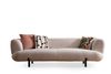 Sitzgruppe/Sofa Set - Wohnzimmergarnitur "Rose" 3+3+1-Beige/Hellrot Bild 3