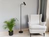 LED Stehlampe in Schwarz matt, Spot schwenkbar, Höhe 151cm Bild 5