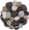 myfelt Topfuntersetzer Filzkugel Topfuntersetzer ⌀ 20 cm, Zubehör für Pfannen, Töpfe, Küchentisch, Auflaufformen, 100 % reine Schurwolle, hitzebeständig Bild 2