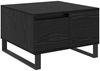 vidaXL Couchtisch Schwarz Eichen-Optik 55 x 55 x 36,5 cm Holzwerkstoff 881665 Bild 2