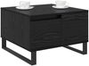 vidaXL Couchtisch Schwarz Eichen-Optik 55 x 55 x 36,5 cm Holzwerkstoff 881665 Bild 3