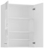 ibonto WASCHMASCHINENUMBAUSCHRANK ANTHRAZIT laminierter Spanplatte 64x90x30cm (H 90 x T 30 x B 64 cm) Bild 2