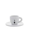 Bialetti Mokatasse Istituzionale, mit Untertasse, Moka Tasse, Espressotasse, Porzellan, 80 ml Bild 2