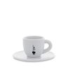 Bialetti Mokatasse Istituzionale, mit Untertasse, Moka Tasse, Espressotasse, Porzellan, 80 ml Bild 4