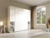 Vente-unique - RAPILI Bett Holz, Platte Weiß - B 50 cm239,2 cm x H 225,2 cm x L 279 cm Bild 2