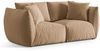 Micadoni Sofa Chris 3-Sitzer Samt Sand Bild 2
