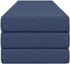 vidaXL Klappsofa Bett 200 x 67 x 45 cm Blau 900261 Bild 4