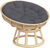 vidaXL Kissen Rund Anthrazit Ø 100x11 cm Oxford-Gewebe 361962 Bild 3