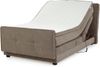 Jockenhöfer 'Paloma' Boxspringbett, 120x200 cm, Mittelstruktur Hellbraun Bild 4