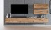 AX LIVING Anbauwand Loriano V Wohnwand braun Eiche Wotan 300 cm breit Bild 4