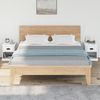 vidaXL Nachttische 2 Stk. Weiß 39x39x47,5 cm Holzwerkstoff 816129 Bild 3