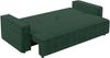AX LIVING Aydin Cord Sofa 3 Sitzer Sofa mit Schlaffunktion Grün 238 cm Bild 4