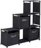 Bo-Camp Stoffschrank Faltschrank Troutman Campingschrank Stoff Schrank Schubladen Garderobe Bild 5