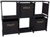 Bo-Camp Stoffschrank Faltschrank Troutman Campingschrank Stoff Schrank Schubladen Garderobe Bild 2