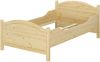 Erst-Holz Seniorenbett extra hoch Federholzrahmen 120x220 Massivholz 60. 40-12-220 FV M Bild 3