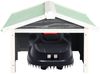 vidaXL Mähroboter Garage, Tannenholz, 72 x 87 x 50 cm, Grau Bild 3