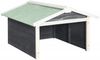 vidaXL Mähroboter Garage, Tannenholz, 72 x 87 x 50 cm, Grau Bild 2
