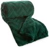 Wohndecke HYGGE Kuscheldecke mit Fischgrät-Struktur, Design91, Waffelmuster, weiche, gesteppte, kuschelige, wame Decke Bild 5