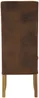 Vente-unique - SANTOS Stuhl StoffStoff BraunBeige - B 63 cm x H 107 cm x L 47 cm Bild 5