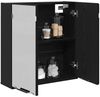 vidaXL Spiegelschrank mit Regal Schwarz Eichen-Optik 64 x 20 x 67 cm 862096 Bild 3