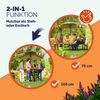 Casaria Bierzelttisch Höhenverstellbar Klappbar Hoch Outdoor Breit Holz Buffettisch 170cm Stehtisch Bartisch Partytisch Bild 4