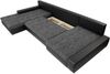 Mirjan24 Ecksofa, Wohnlandschaft Caro mit Bettkasten und Schlaffunktion, kunstleder Soft 011 + Lawa 06 Bild 5
