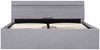 vidaXL Bett mit Bettkasten Hydraulisch LED Hellgrau Stoff 140x200 cm 285609 Bild 4
