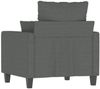 vidaXL Sessel Dunkelgrau 60 cm Stoff 359252 Bild 5