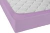 Biberna Jersey-Spannbetttuch, 100 % Baumwolle, Viola, 1x 140x200 cm - 160x200 cm Bild 2