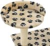 vidaXL Katzen-Kratzbaum Sisal 95 cm Beige Pfoten-Aufdruck 170515 Bild 5