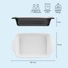 KHG Auflaufform mittel 26 cm Schwarz 1-2 Personen, Steingut, (1-St), Antihaft (mit Emaile glasiert) Bild 1