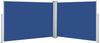 vidaXL Ausziehbare Seitenmarkise Blau 100 x 1000 cm 48476 Bild 2